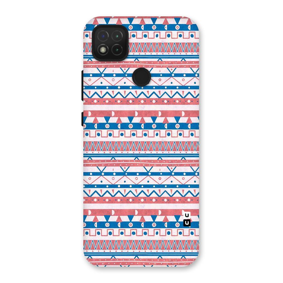 Seamless Ethnic Pattern Back Case for Redmi 9 Activ