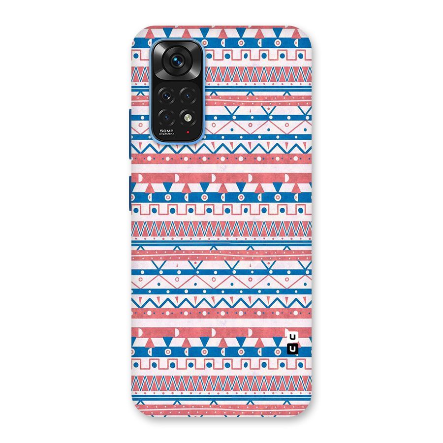 Seamless Ethnic Pattern Back Case for Redmi Note 11S