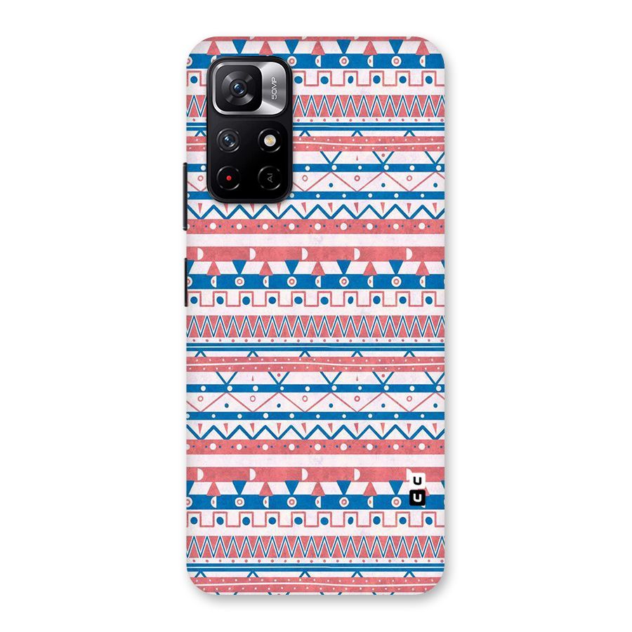 Seamless Ethnic Pattern Back Case for Redmi Note 11T 5G