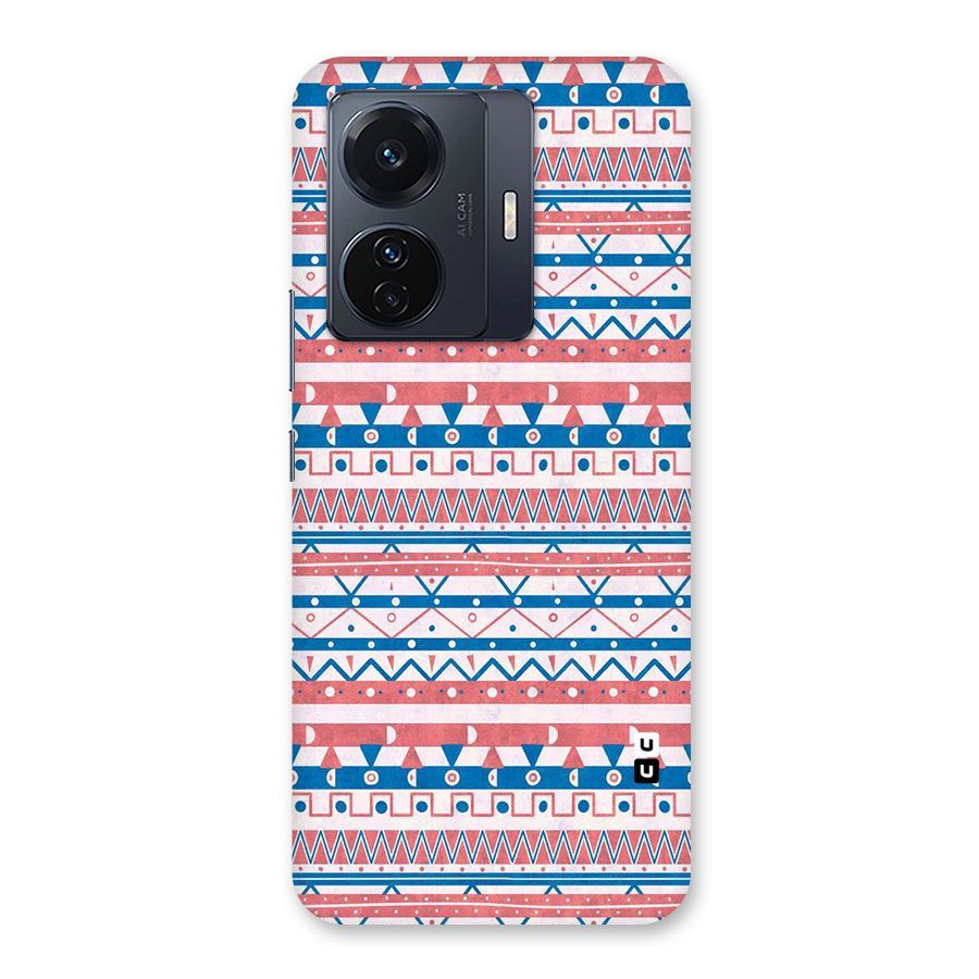 Seamless Ethnic Pattern Back Case for Vivo T1 Pro