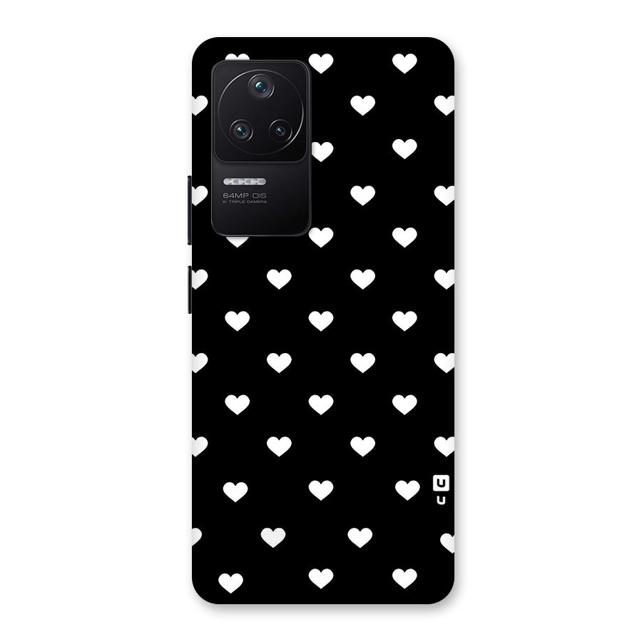Seamless Hearts Pattern Back Case for Poco F4 5G