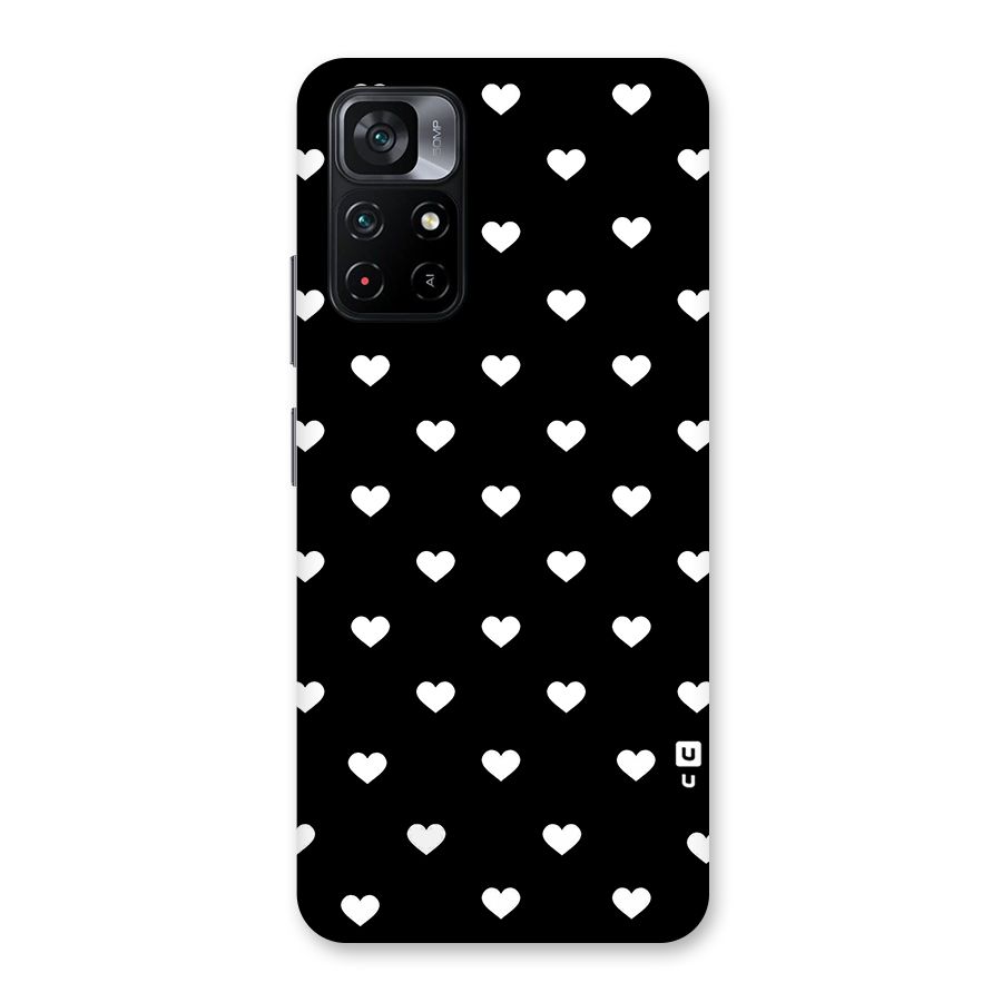 Seamless Hearts Pattern Back Case for Poco M4 Pro 5G