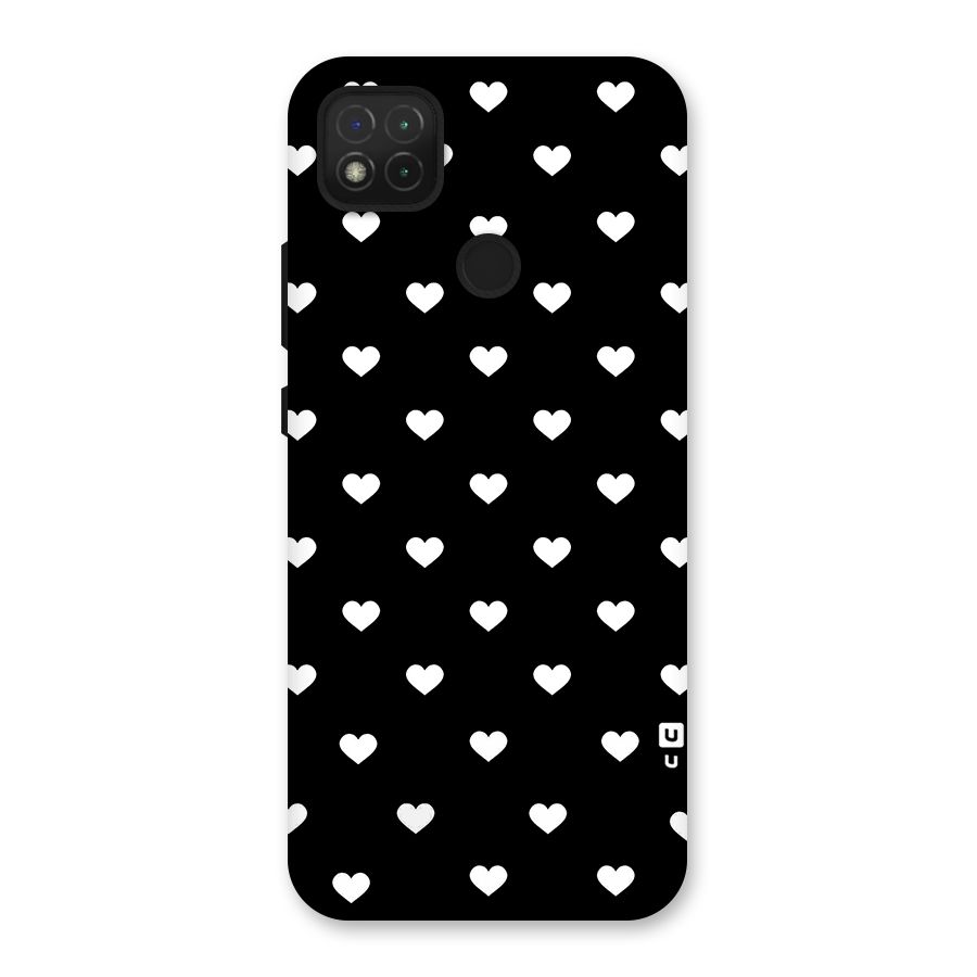 Seamless Hearts Pattern Back Case for Redmi 9 Activ