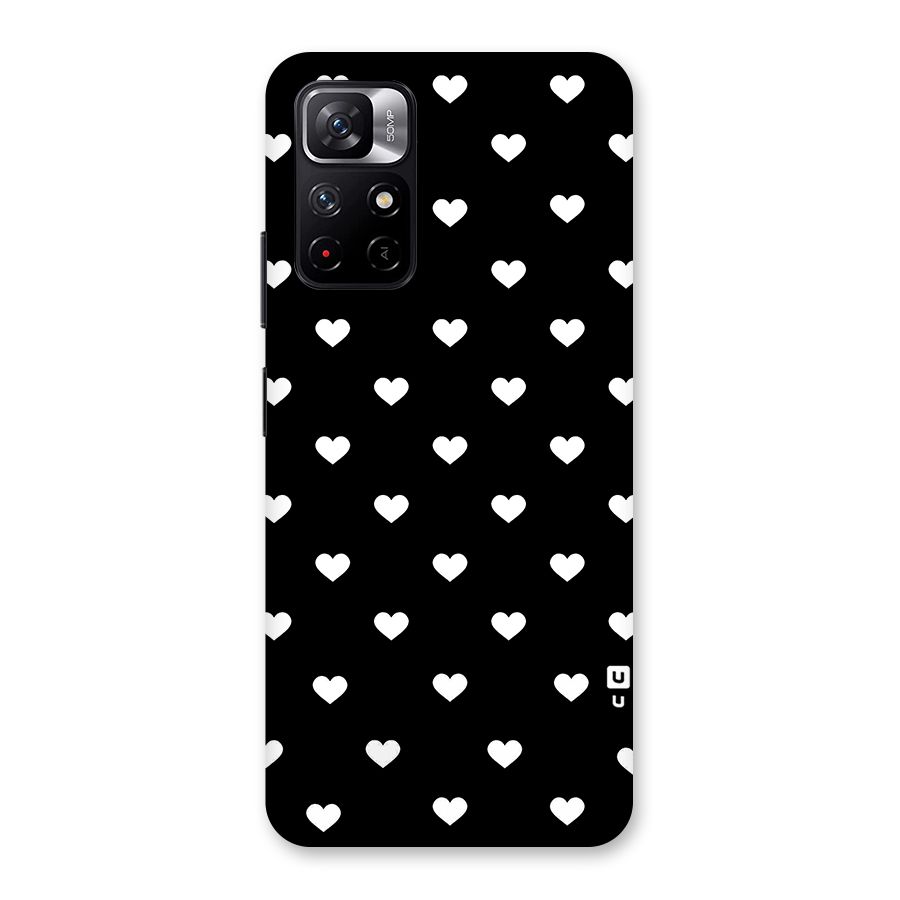 Seamless Hearts Pattern Back Case for Redmi Note 11T 5G
