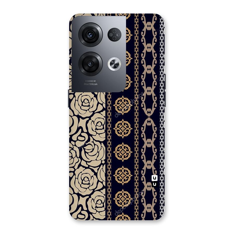 Seamless Pattern Back Case for Oppo Reno8 Pro 5G