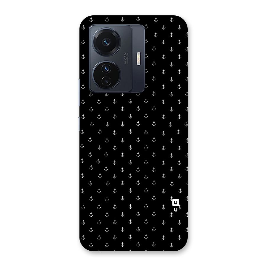 Seamless Small Anchors Pattern Back Case for Vivo T1 Pro