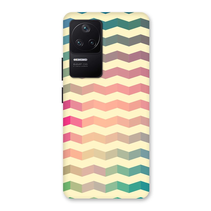 Seamless ZigZag Design Back Case for Poco F4 5G