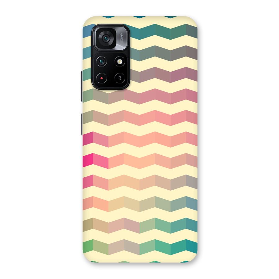 Seamless ZigZag Design Back Case for Poco M4 Pro 5G