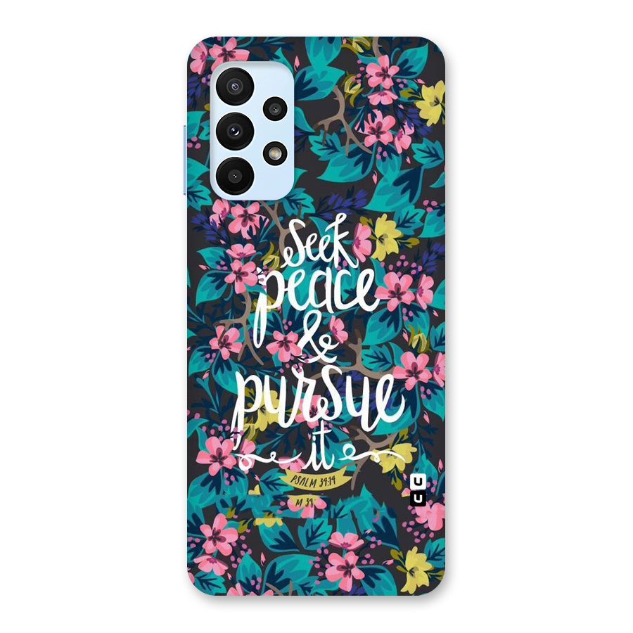 Seek Peace Back Case for Galaxy A23