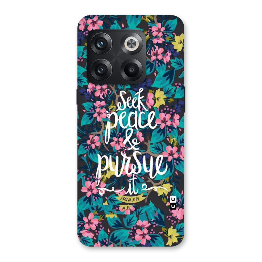 Seek Peace Back Case for OnePlus 10T