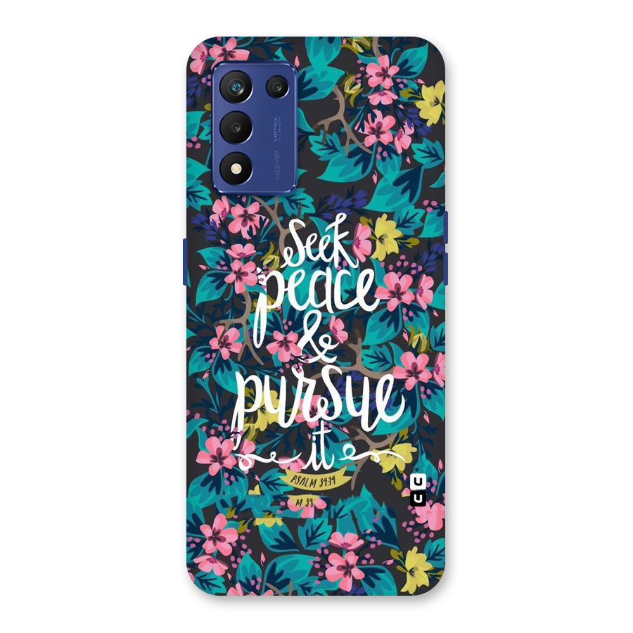 Seek Peace Back Case for Realme 9 5G Speed