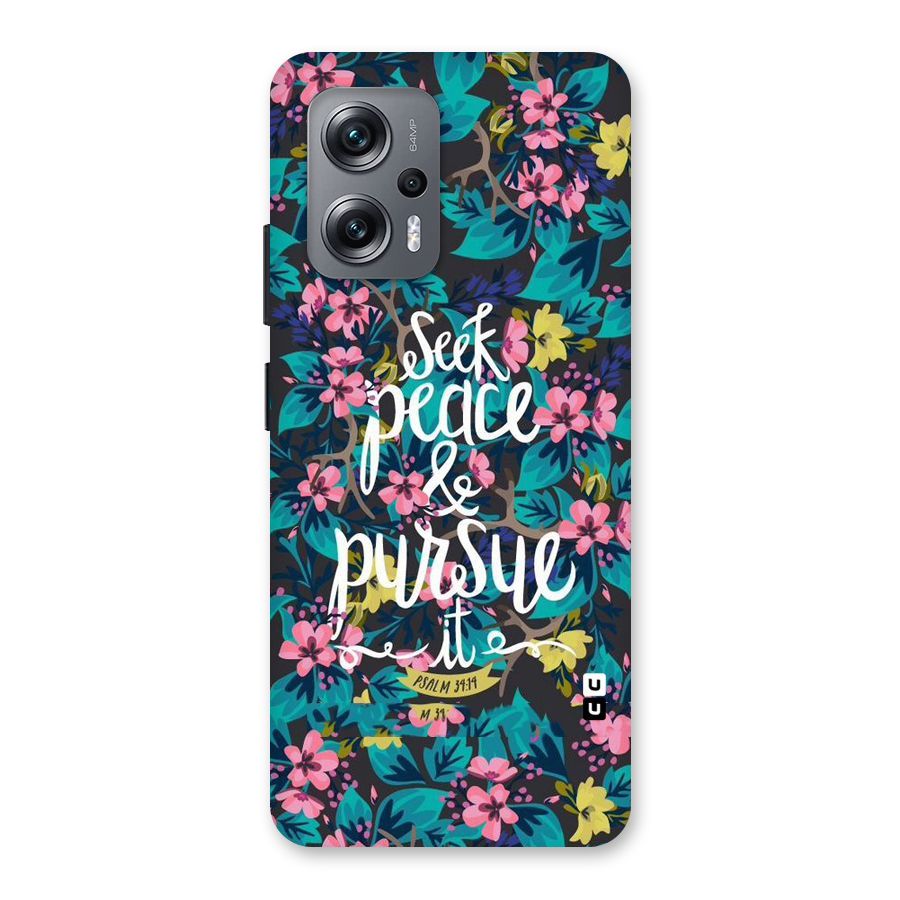 Seek Peace Back Case for Redmi K50i