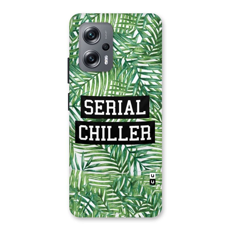 Serial Chiller Back Case for Redmi K50i