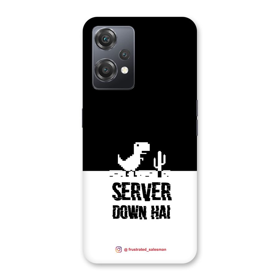 Server Down Hai Black Back Case for OnePlus Nord CE 2 Lite 5G