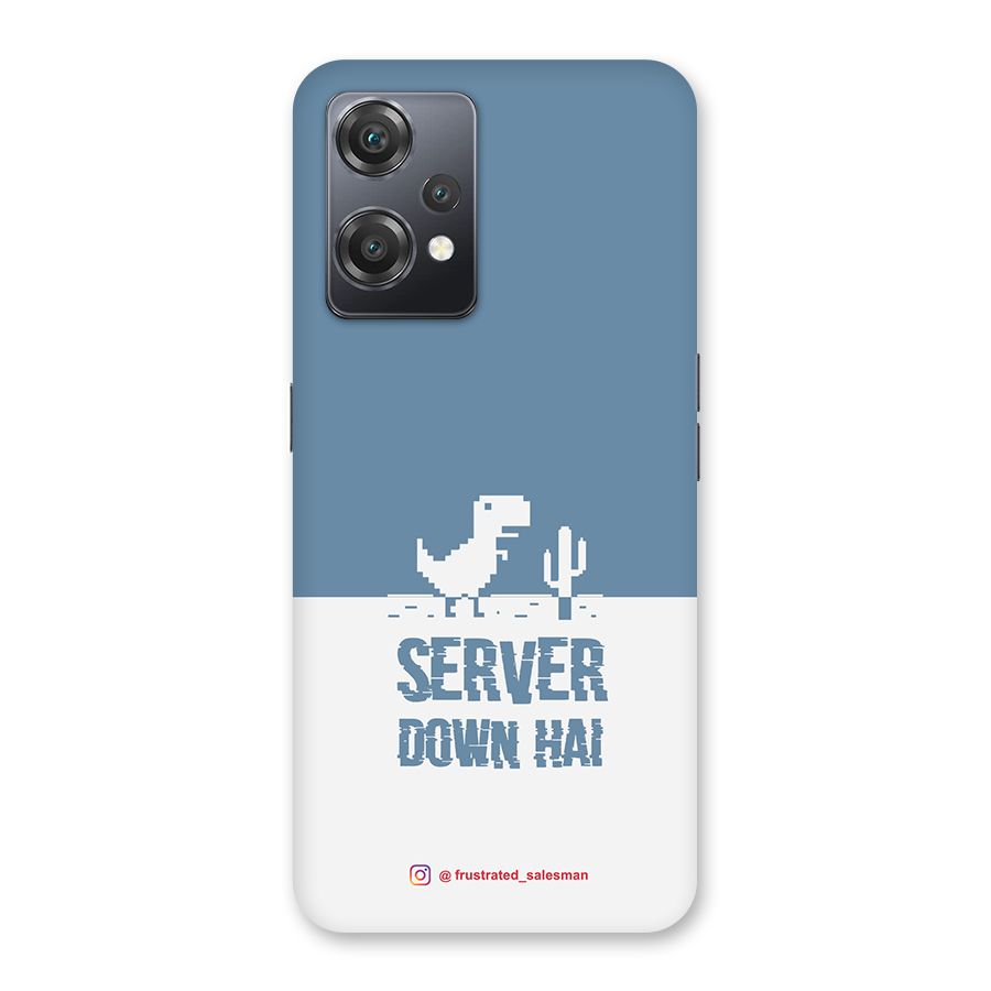 Server Down Hai SteelBlue Back Case for OnePlus Nord CE 2 Lite 5G