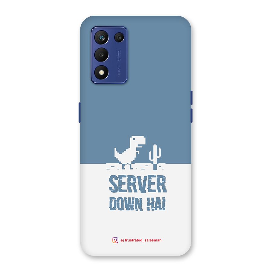 Server Down Hai SteelBlue Back Case for Realme 9 5G Speed