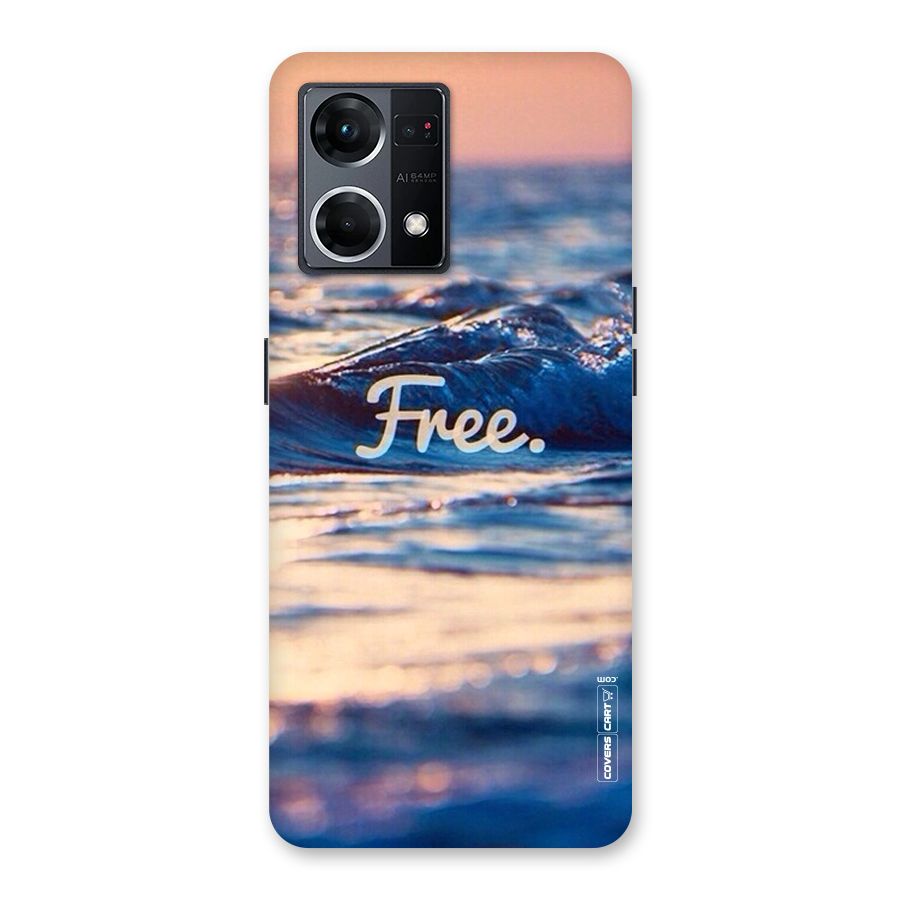 Set Yourself Free Glass Back Case for Oppo F21 Pro 5G