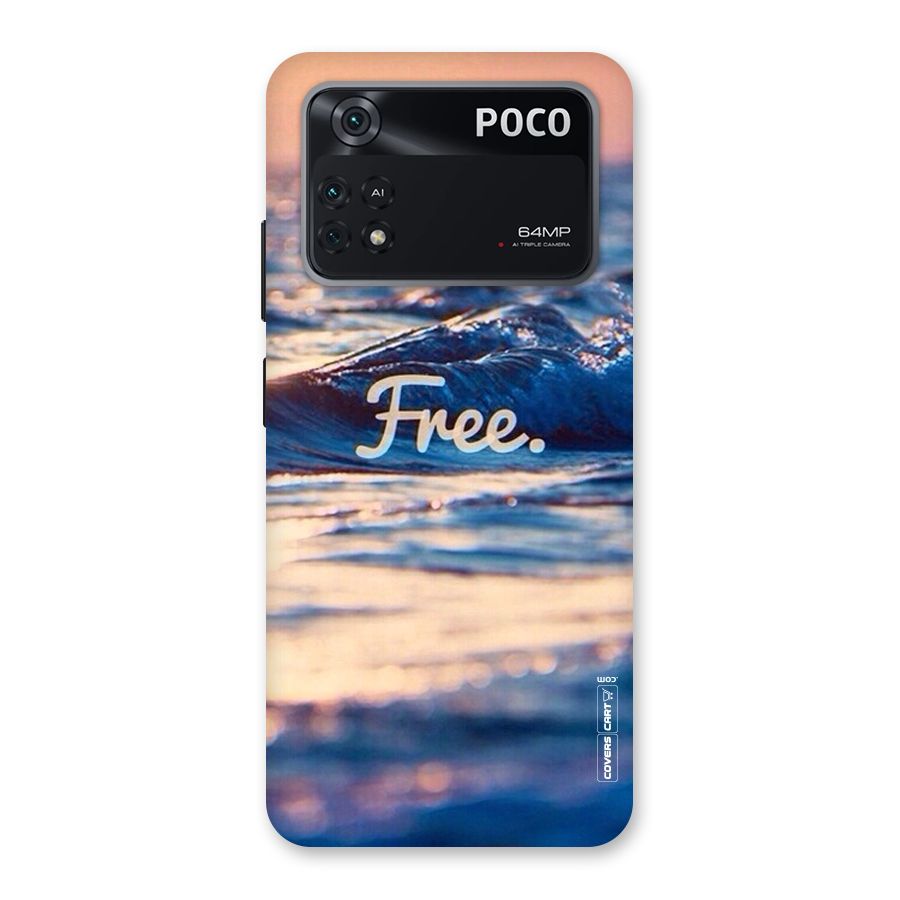 Set Yourself Free Back Case for Poco M4 Pro 4G