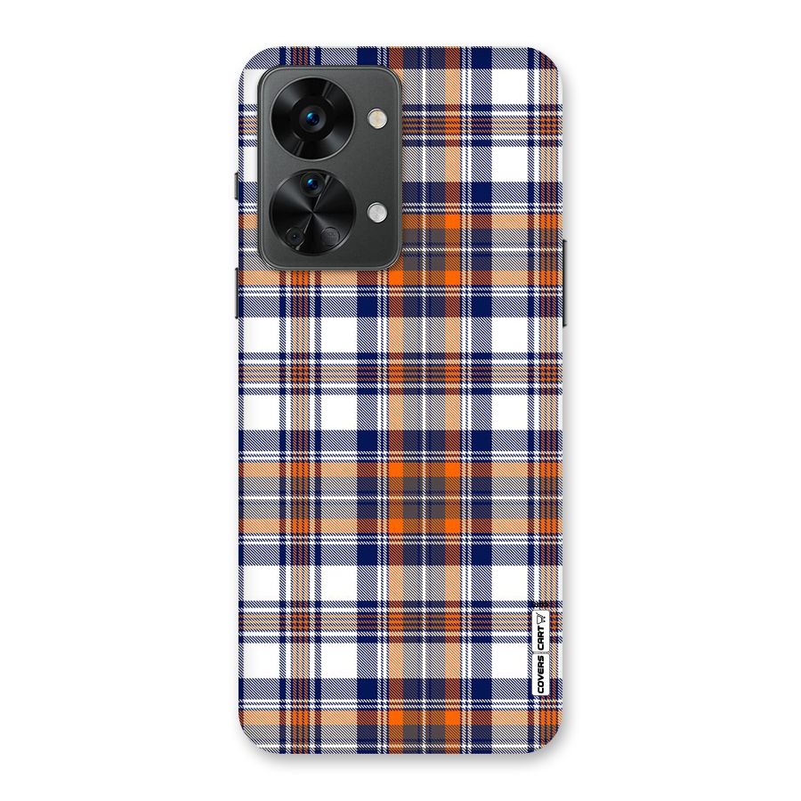 Shades Of Check Back Case for OnePlus Nord 2T