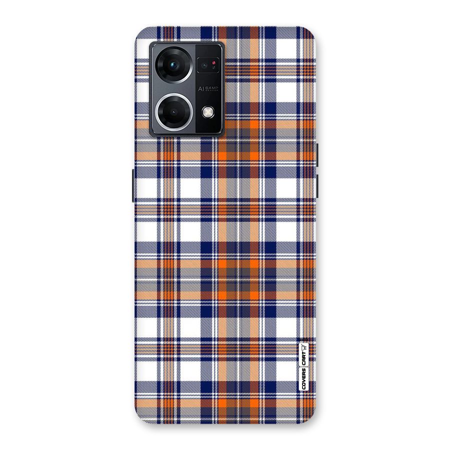 Shades Of Check Glass Back Case for Oppo F21 Pro 5G