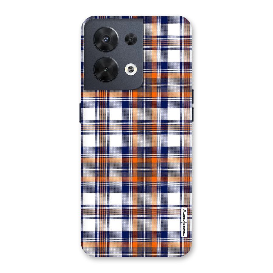 Shades Of Check Back Case for Oppo Reno8 5G