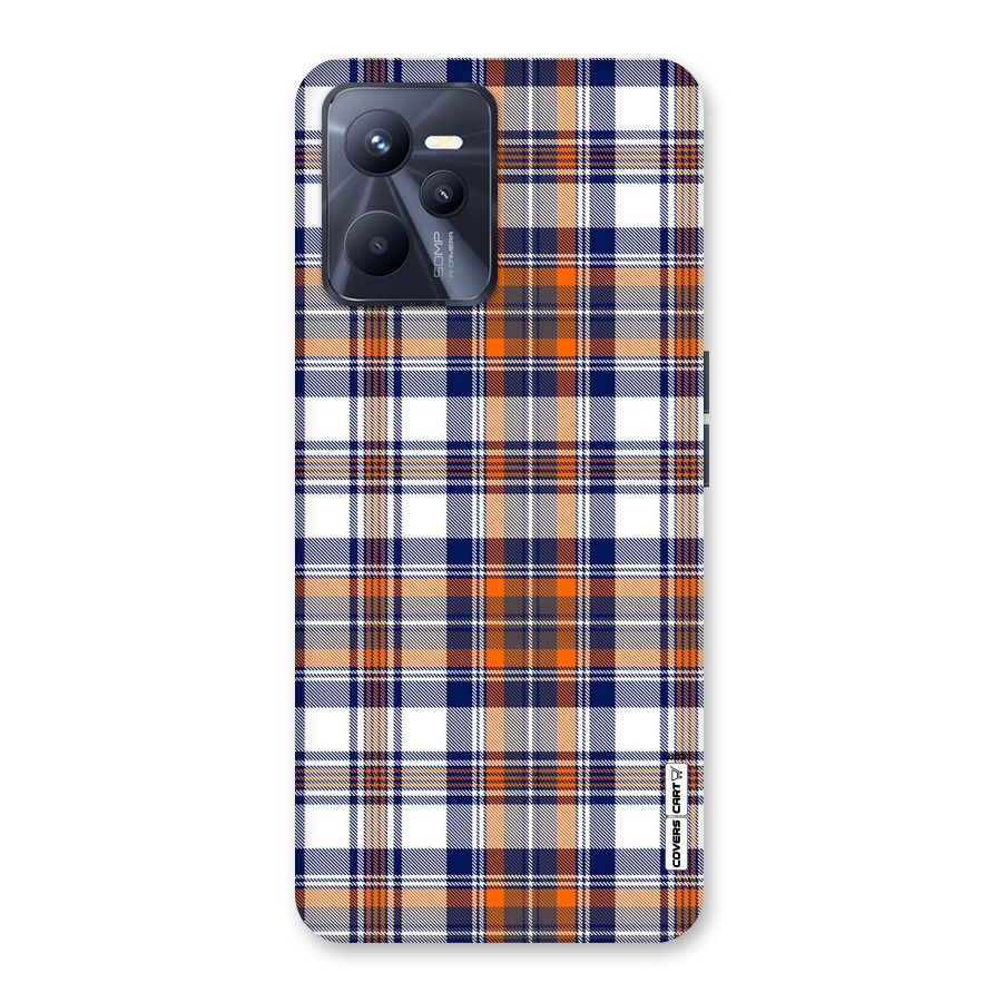 Shades Of Check Back Case for Realme C35