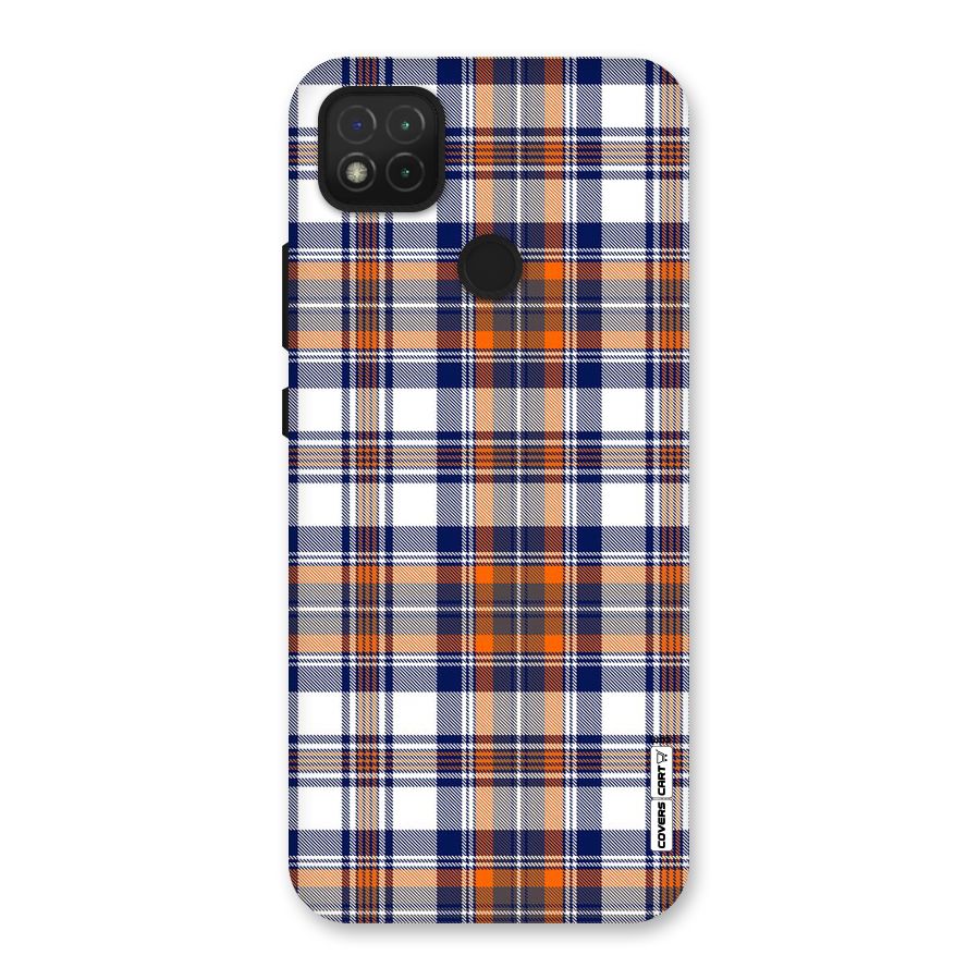 Shades Of Check Back Case for Redmi 9 Activ