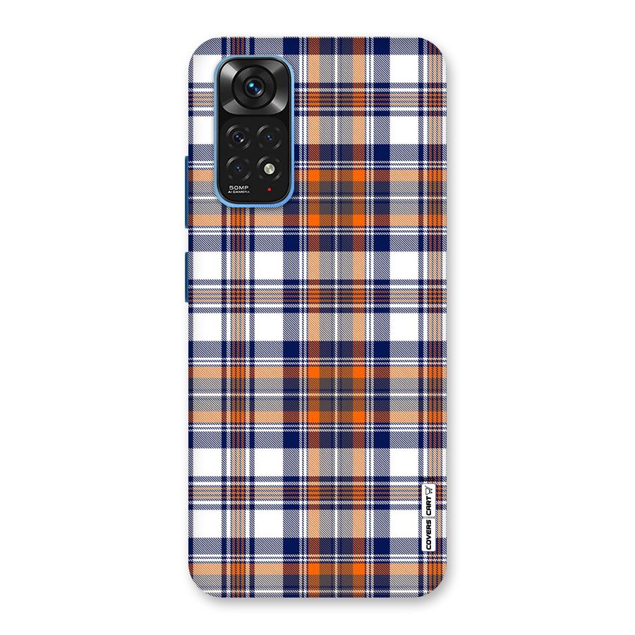 Shades Of Check Back Case for Redmi Note 11S