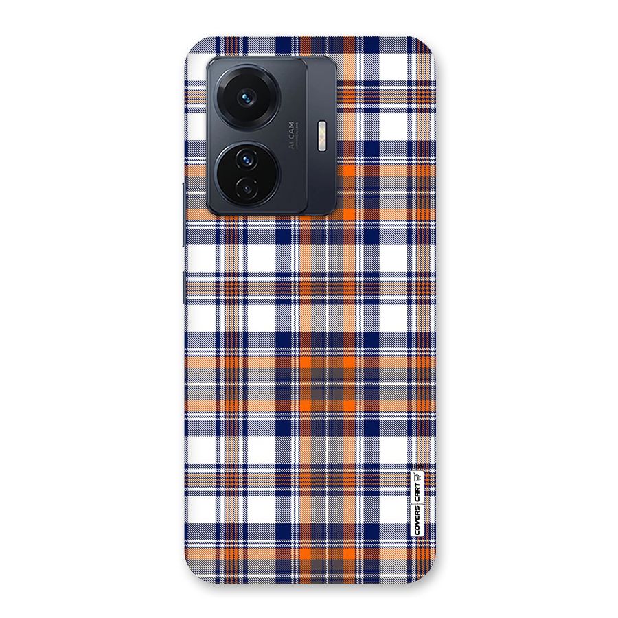 Shades Of Check Back Case for Vivo T1 Pro
