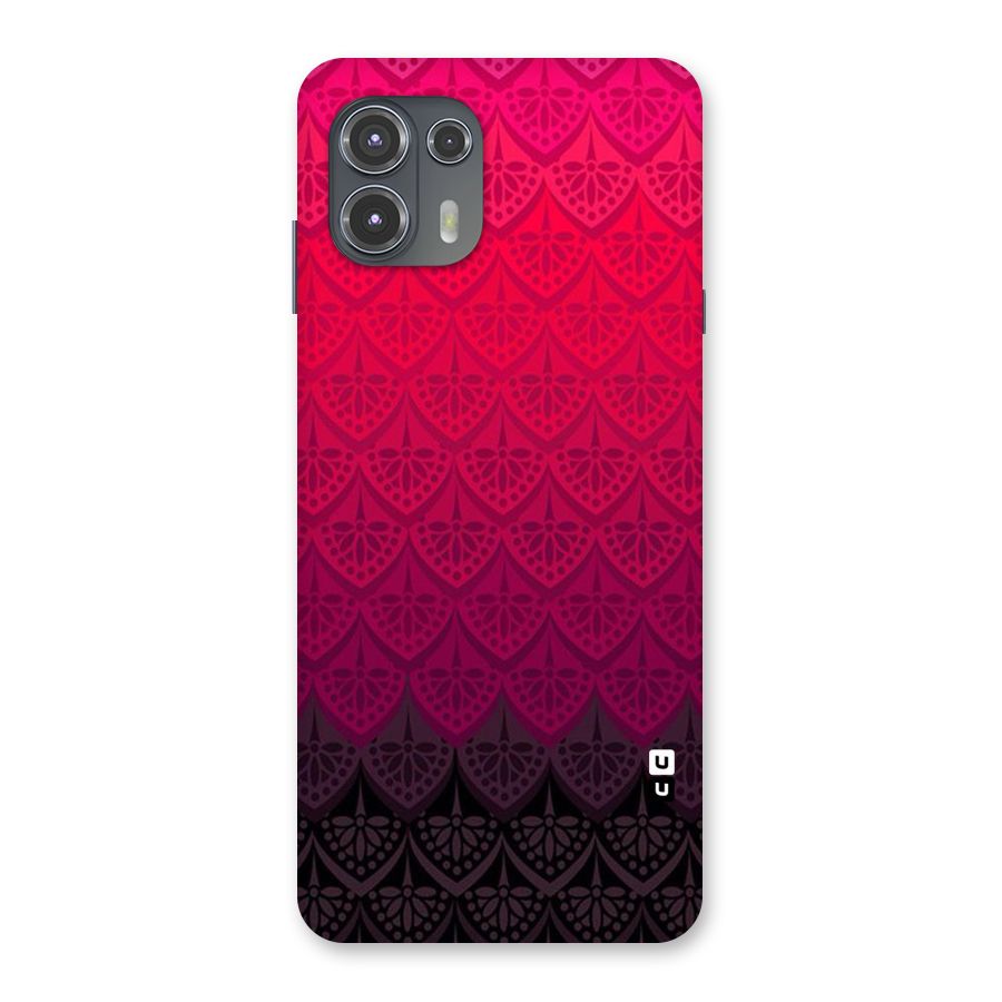 Shades Red Design Back Case for Motorola Edge 20 Fusion