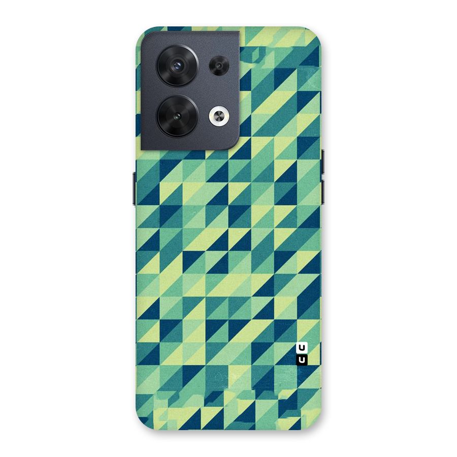 Shady Green Back Case for Oppo Reno8 5G