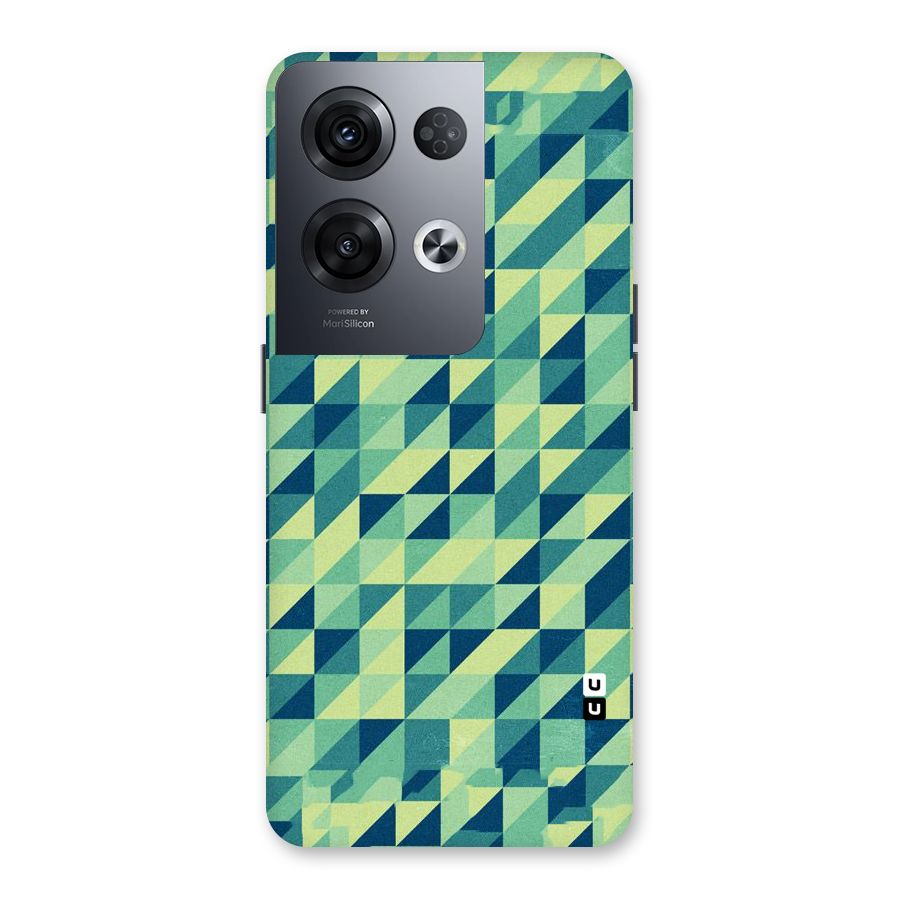 Shady Green Back Case for Oppo Reno8 Pro 5G