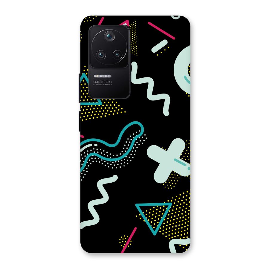 Shapes Pattern Back Case for Poco F4 5G