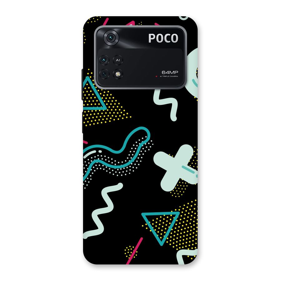 Shapes Pattern Back Case for Poco M4 Pro 4G