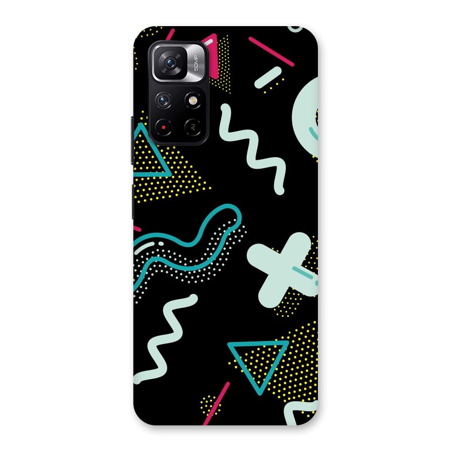 Shapes Pattern Back Case for Redmi Note 11T 5G