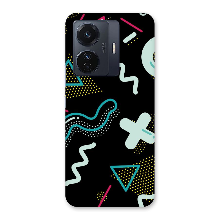 Shapes Pattern Back Case for Vivo T1 Pro