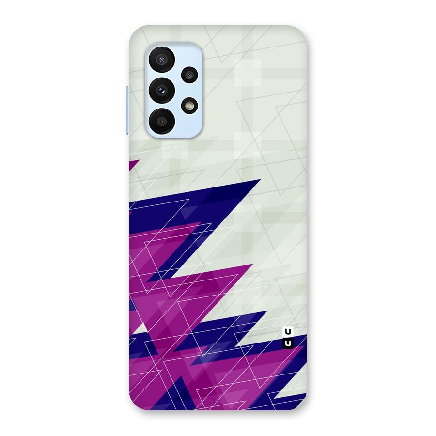 Sharp Abstract Design Back Case for Galaxy A23