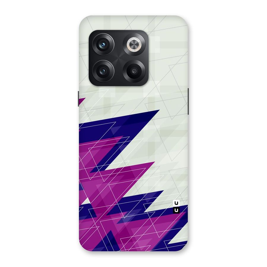 Sharp Abstract Design Back Case for OnePlus 10T