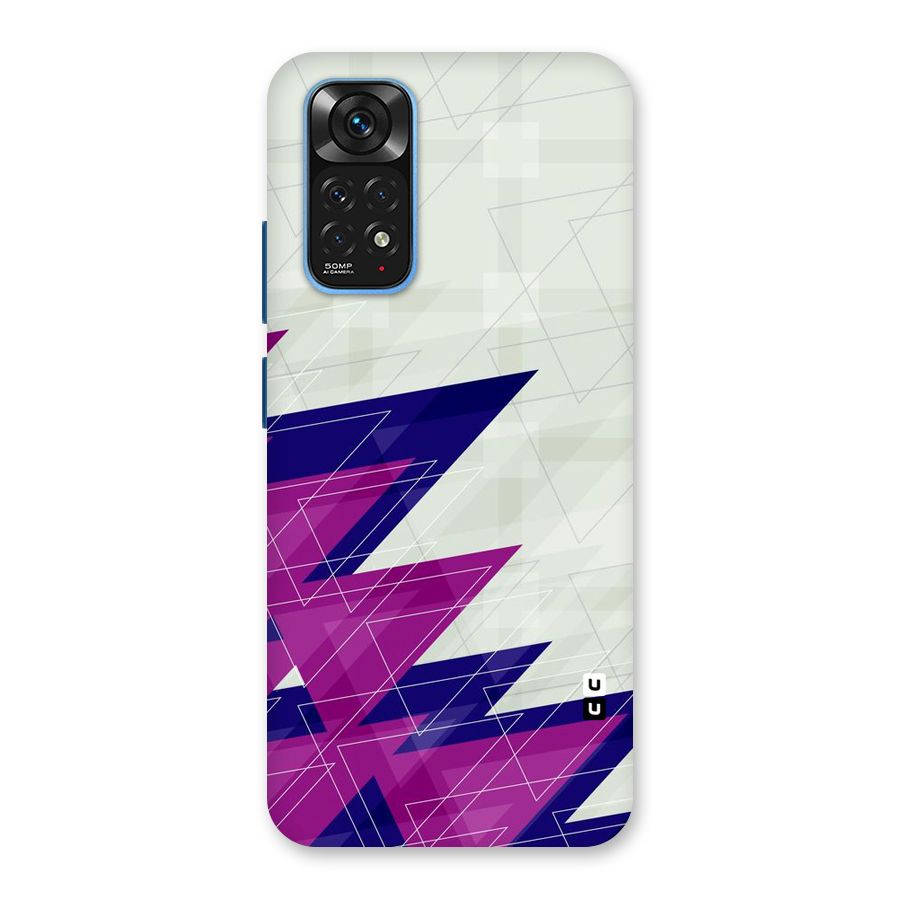 Sharp Abstract Design Back Case for Redmi Note 11S