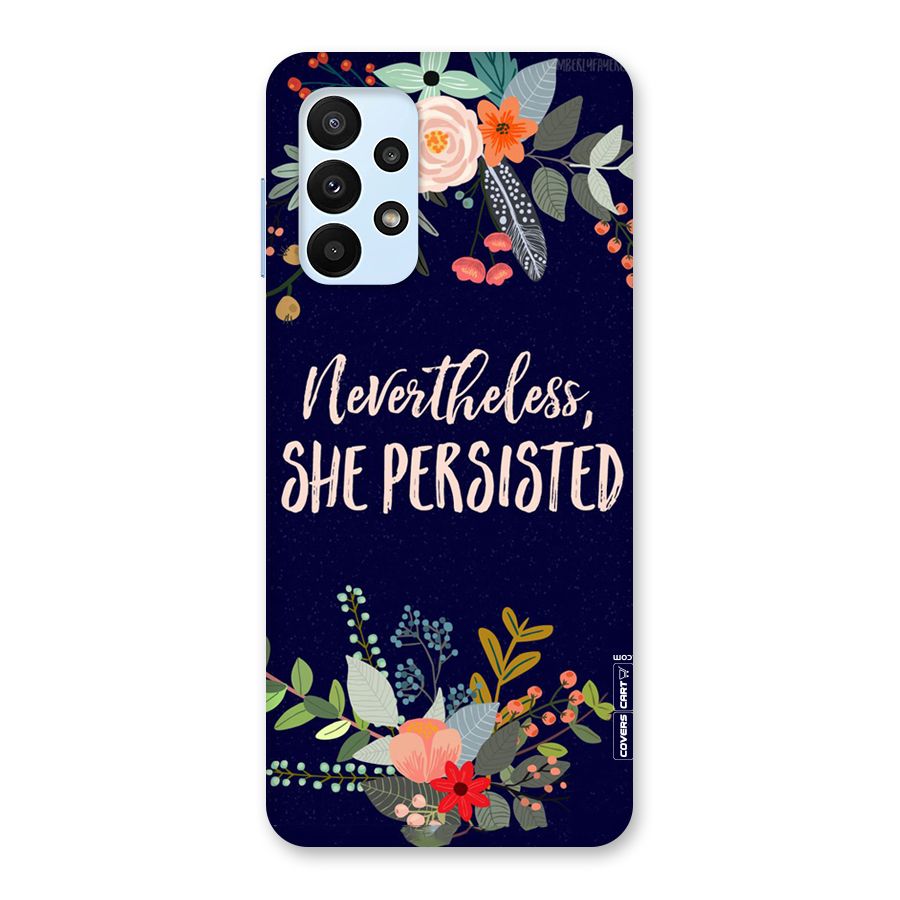 She Persisted Back Case for Galaxy A23