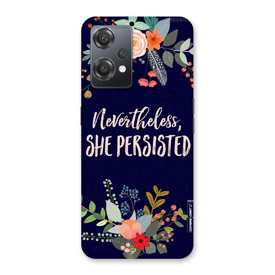 She Persisted Back Case for OnePlus Nord CE 2 Lite 5G