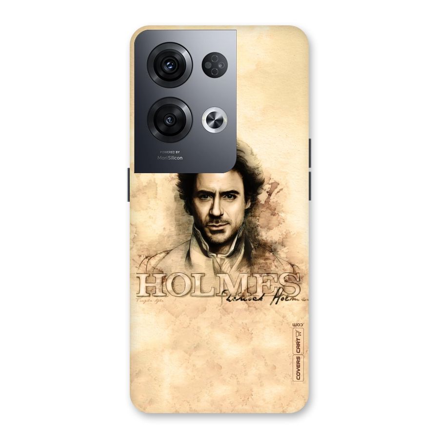 Sherlock Holmes Fan Art Back Case for Oppo Reno8 Pro 5G