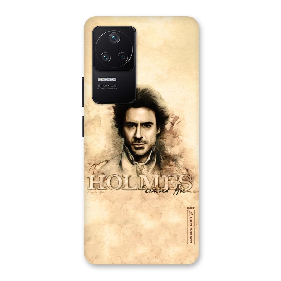 Sherlock Holmes Fan Art Back Case for Poco F4 5G