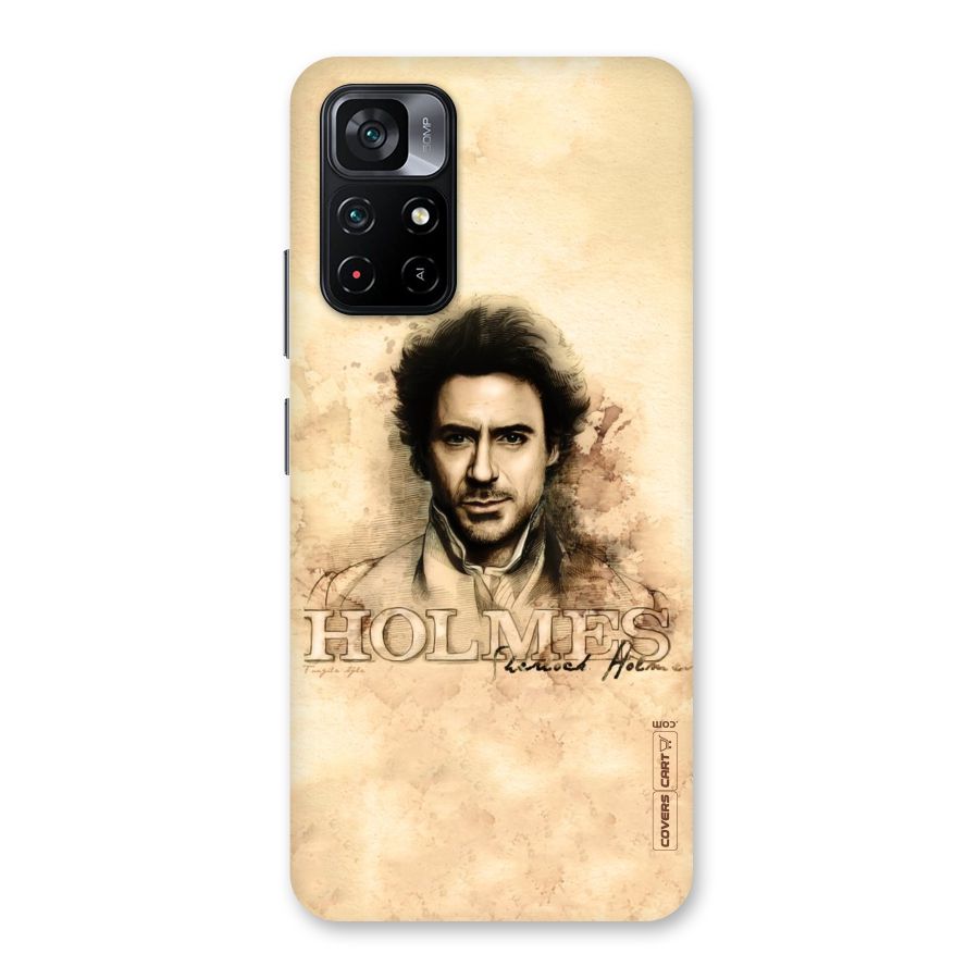 Sherlock Holmes Fan Art Back Case for Poco M4 Pro 5G