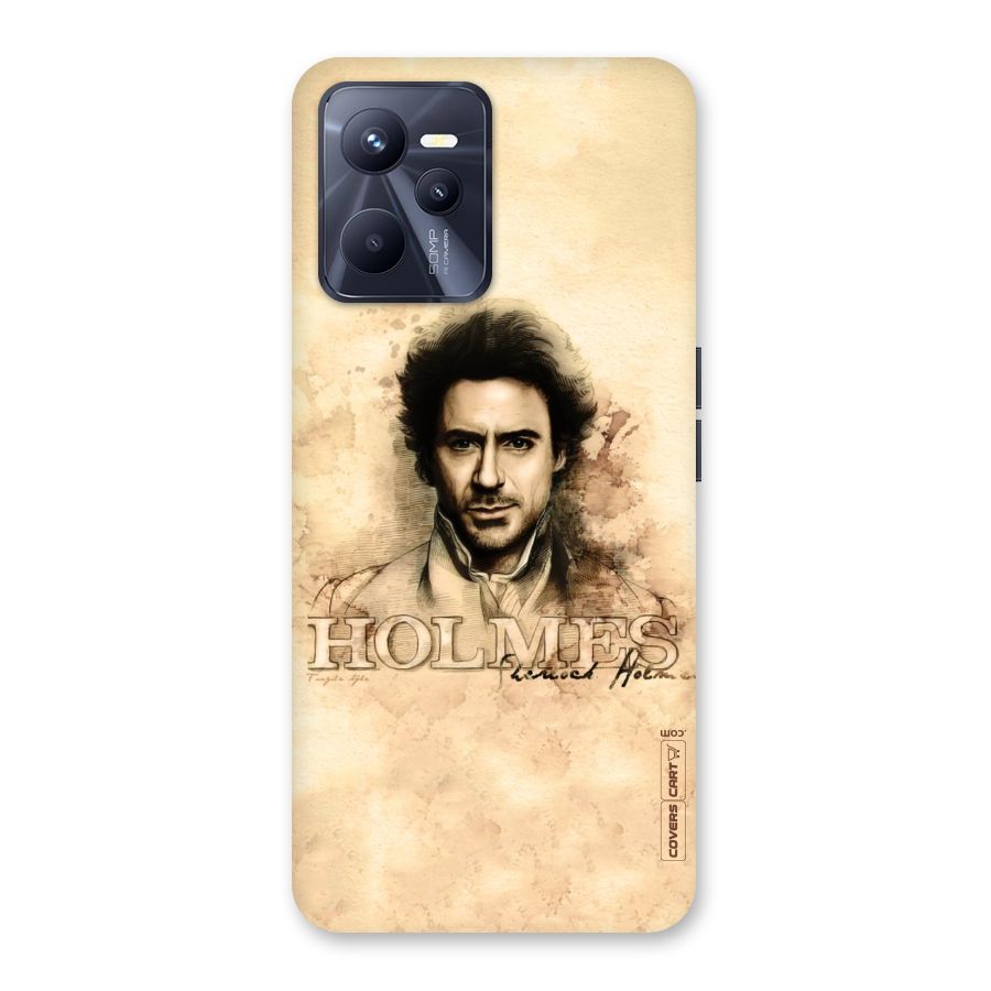 Sherlock Holmes Fan Art Back Case for Realme C35