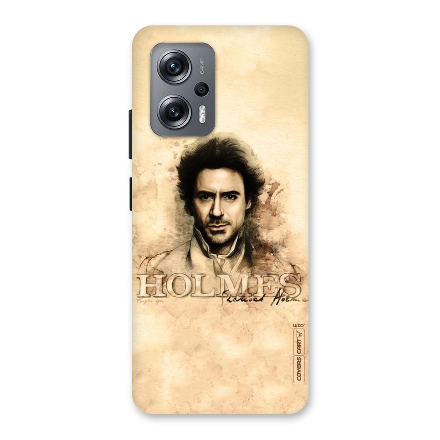 Sherlock Holmes Fan Art Back Case for Redmi K50i