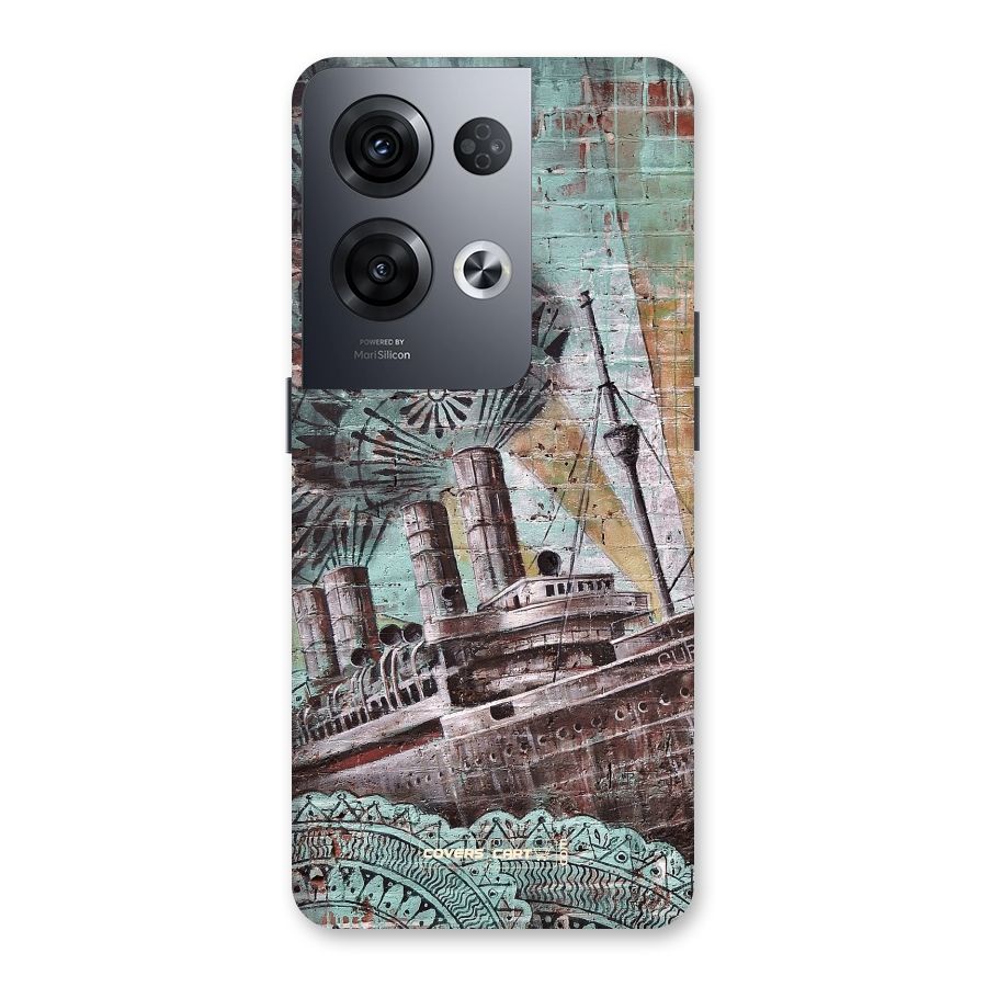 Ship Art Back Case for Oppo Reno8 Pro 5G