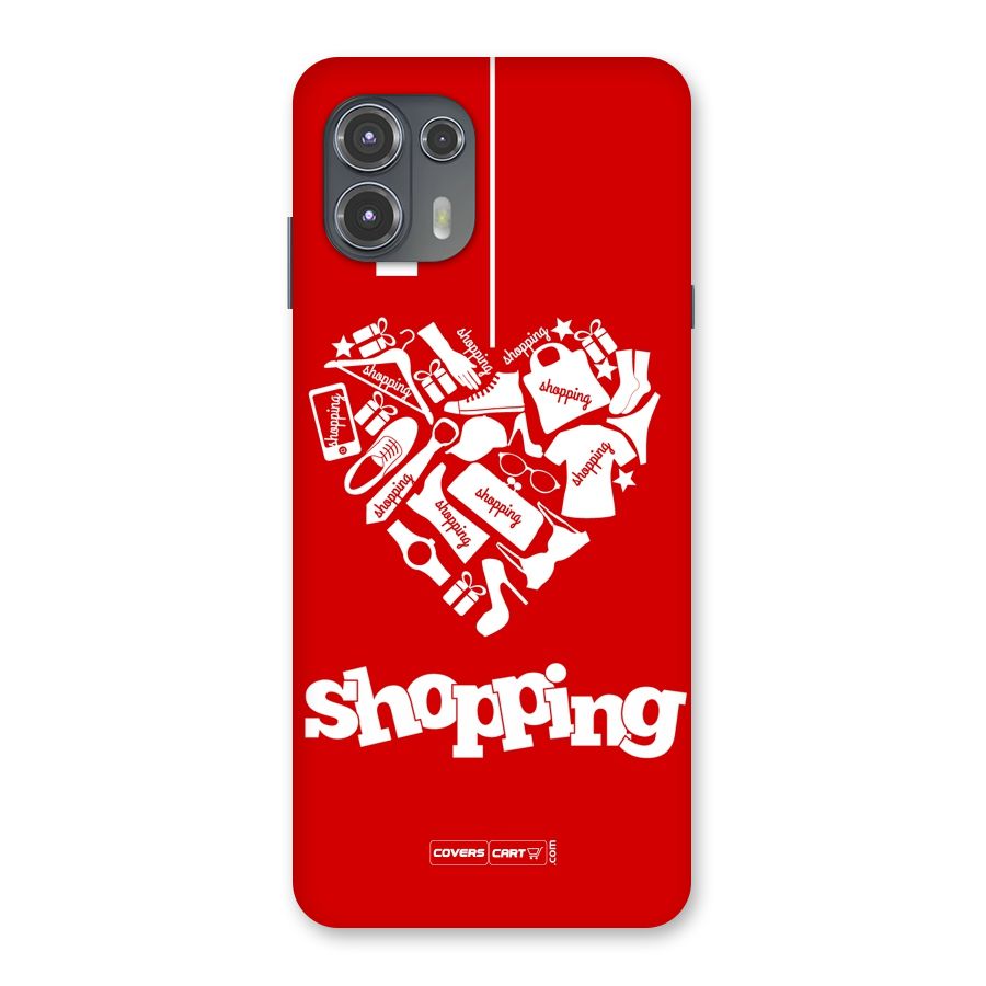Shopaholic Shopping Love Back Case for Motorola Edge 20 Fusion