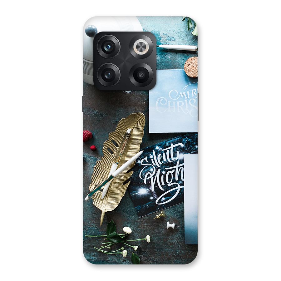 Silent Night Celebrations Back Case for OnePlus 10T
