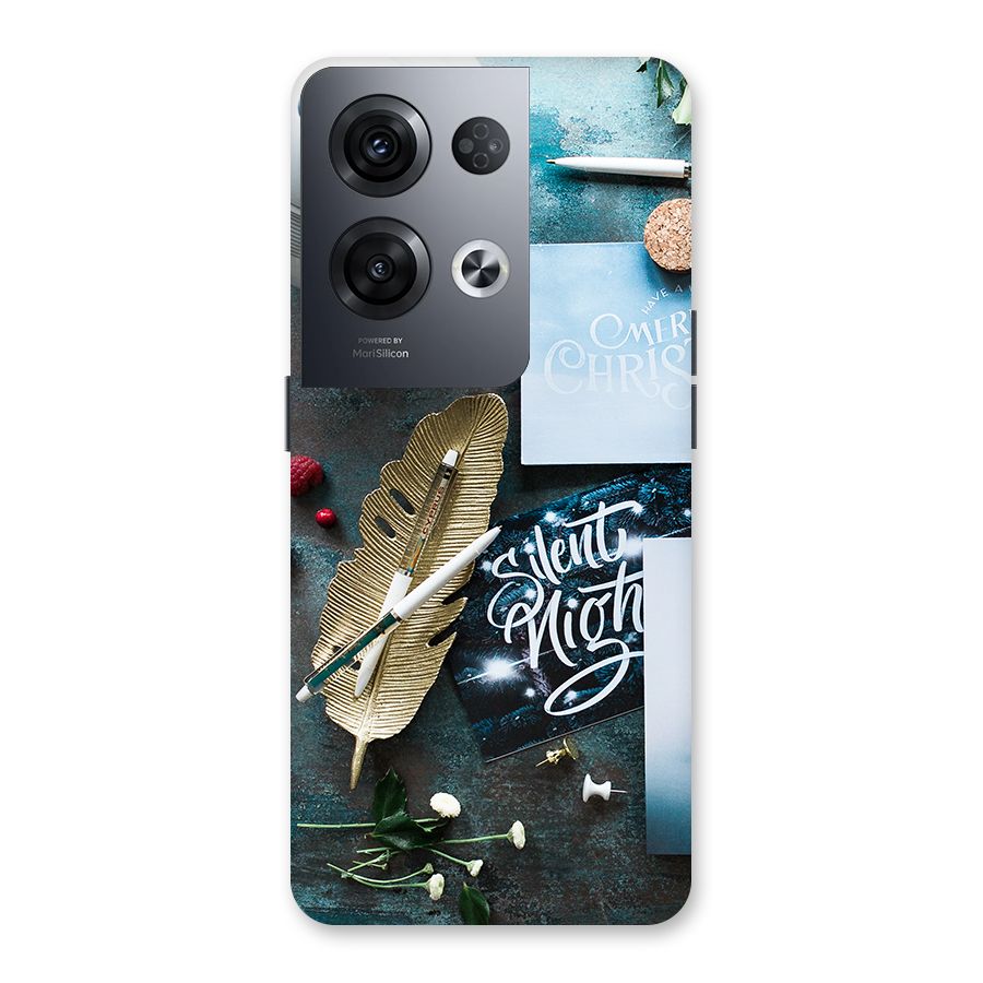 Silent Night Celebrations Back Case for Oppo Reno8 Pro 5G